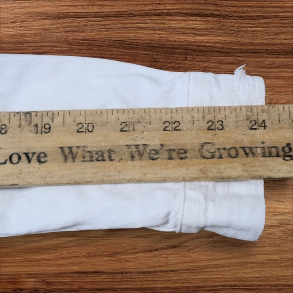 Polo Ralph Lauren White Distressed Patched Denim Jean Jacket. Sz. S - Picture 12 of 12